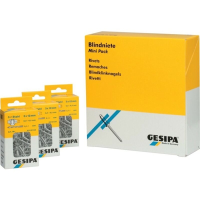 Alu Rivetto 4X12Mm Confezione Da 100 Pezzi - Gesipa