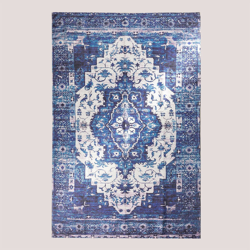 SKLUM Tappeto da esterno (190x120 cm) Tangeri Ken Blue Poliestere características