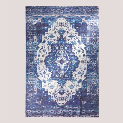 SKLUM Tappeto da esterno (190x120 cm) Tangeri Ken Blue Poliestere