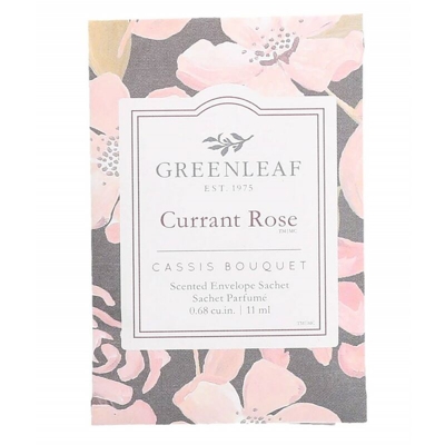 Greenleaf Mini Busta Profumata Per Cassetti Fragranza Currant Rose