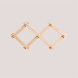 SKLUM Appendiabiti da parete in legno Ixi Legno di Pino características