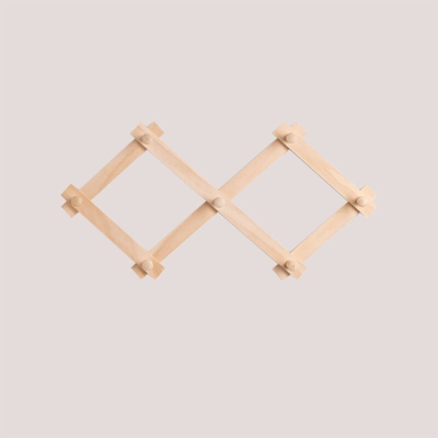 SKLUM Appendiabiti da parete in legno Ixi Legno di Pino