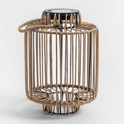 SKLUM Lampada da tavolo solare da esterno Gopal NATURAL Rattan PE