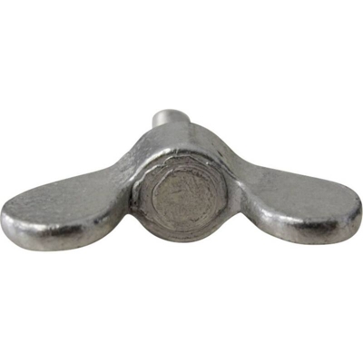 827808 Viti a farfalla M4 10 mm DIN 316 Acciaio zincato 10 pz. - Toolcraft