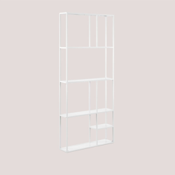 SKLUM Scaffalature modulari a parete in metallo (80 cm) Thura Bianco Acciaio características