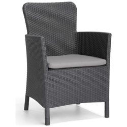 Sedia Da Esterni Miami Grafite 216835 precio