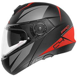 4549143360 C4 Pro - Casco Per Moto Unisex - Adulto, Rosso (merak Rosso), 57 (m), 1 Pezzo características