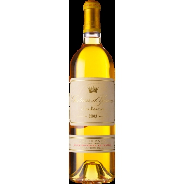 CHATEAU YQUEM 2003 - 1ER CRU CLASSE SUPERIEUR