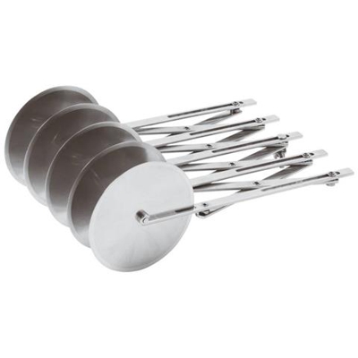 Rullo Taglia Pasta Estensibile Lame Liscie Inox