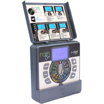 Rain I-DIAL centralina per irrigazione da interno 24V 6 zone