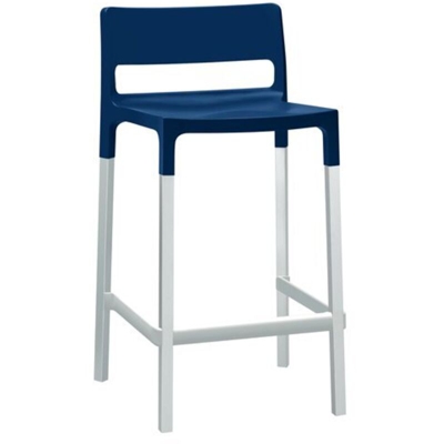 Sgabello Divo h. 65 Scab Design-Blu