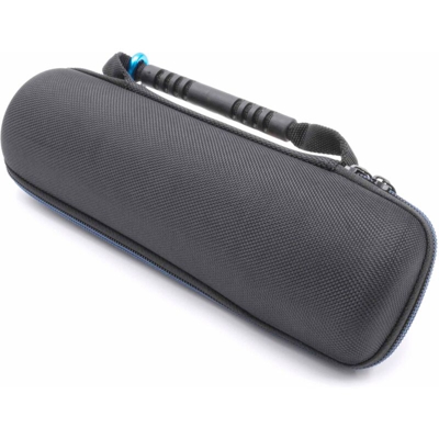 cover borsa da trasporto compatibile con Logitech Ultimate Ears Boom 1, Boom 2 casse acustiche bluetooth - blu / nero, morbida imbottitura - Vhbw