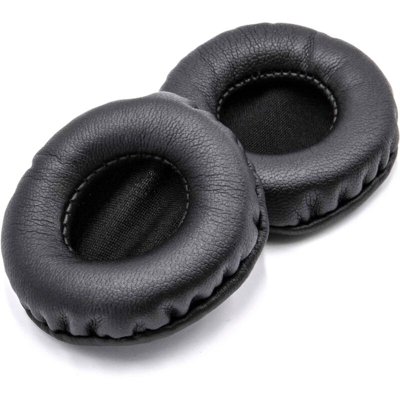 cuscinetti di ricambio padiglioni auricolari per cuffie nero 2.5cm 5cm per headset AKG ES5, K24p, K26p, K27i, K27p, K402, K403, K404, K412p - Vhbw