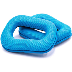 cuscinetti auricolari di ricambio compatibile con Logitech F430, F450, G35, G430, G450, G930 cuffie, headset; blu - Vhbw en oferta