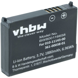 Li-Ion batteria 1880mAh (3.7V) per navigazione GPS navigatore Garmin Aera 500, 510, 550, 560 - Vhbw en oferta