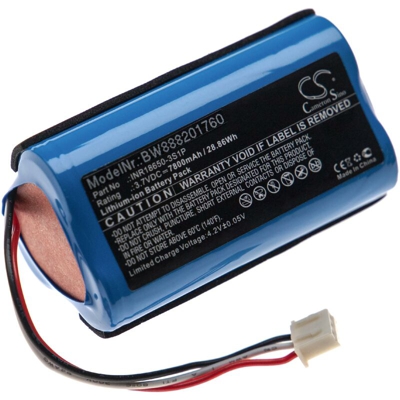 batteria compatibile con Altec Lansing iMW678, iMW678-BLK, iMW678-BLU, Omni Jacket casse, altoparlanti, speaker (7800mAh, 3,7V, Li-Ion) - Vhbw
