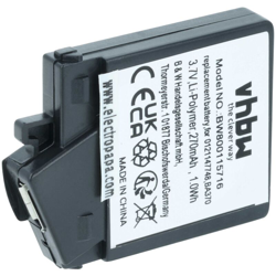 litio-polimeri batteria 270mAh (3.7V) per auricolare e cuffie wireless Sennheiser PX 360 BT, PXC 310, PXC 310 BT, PXC 360 BT - Vhbw en oferta