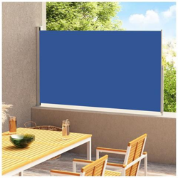 Tenda Laterale Retrattile Per Patio 180x300 Cm Blu en oferta