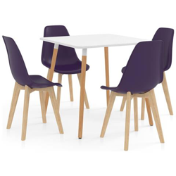 Set Da Pranzo 5 Pz Viola Scuro precio