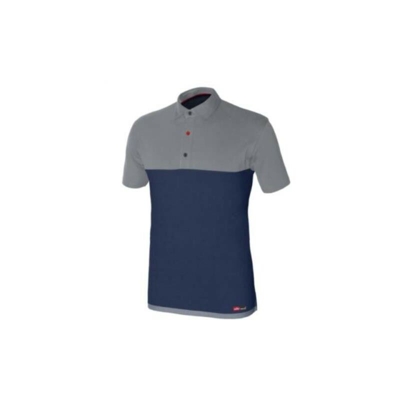 Starter - POLO STRETCH BLU / GRIGIA M / CORTA 8774 TL