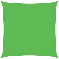 Vela Parasole 160 g/m² Verde Chiaro 2,5x2,5 m in HDPE - Verde - Vidaxl en oferta