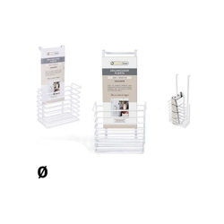 Contenitore per Sistemare Multiuso Ciondolo Bianco 19 x 12 x 36 cm - Confortime características