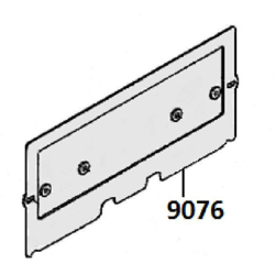 Sotto placca ricambio originale pucci art 9076 sportello cassetta pulsante en oferta