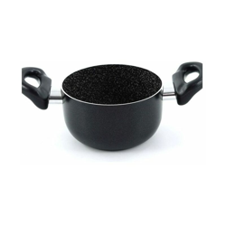 Casseruola nera con 2 manici Vesuvio Diametro 14 cm características