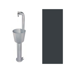 Bel-fer - Fontanella 116x25x29 cm - BEL FER 42/ARRC in 8 colori - Antracite en oferta