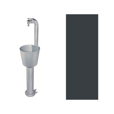 Bel-fer - Fontanella 116x25x29 cm - BEL FER 42/ARRC in 8 colori - Antracite