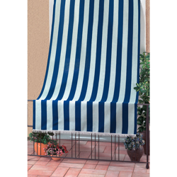 Tenda Da Sole Mod. Rio Cm.140X250 Bianco/Blu en oferta