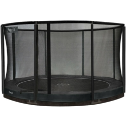 Etan - SOLO TRAMPOLINO Tappeto elastico interrato rotondo 427cm - grigio. Rete extra forte e bordo con doppia imbottitura características