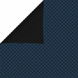 Pellicola Galleggiante Solare PE Piscina 300x200 cm Nero e Blu - Nero - Youthup en oferta