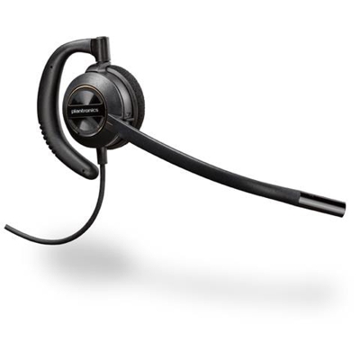 Cuffia Monoaurale con Microfono Nero Filo 150 - 6800 Hz 150 Ohm 24 dB 201500-02