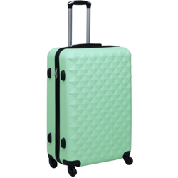 vidaXL Trolley a Custodia Rigida Menta in ABS - Verde precio