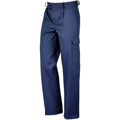 Pantalone 'Super Cargo' Multitasche Blu Tg.48