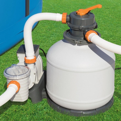 Flowclear Sistema do filtraggio pompa filtro a sabbia 5.678l/h temporizzatore - Bestway