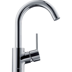 Miscelatore monocomando per lavabo Talis S, scarico a scomparsa, bocca orientabile a 360°, sporgenza 145mm - 32070000 - Hansgrohe en oferta