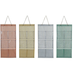 Organizzatore in tessuto da appendere Poliestere Cotone (26 x 3 x 66 cm) (4 pcs) - Dkd Home Decor características