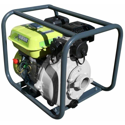 Varan Motors - 92703 Pompa dell'acqua termica alta pressione 45000L/H benzina, 196cc 6,5cv - Grigio