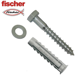 Blocco blister + vite fischer sx 10x50 sk nv 5uds características
