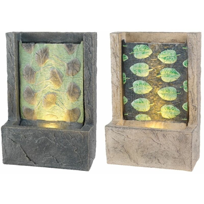 Fontana Led Modello Poly Dimensione cm 13,5x28x40 Assortito 2 Colori (1 pezzo, invio casuale) FONTANA LED POLY CM.13,5X28X40H ASS.2 COLORI | PZ