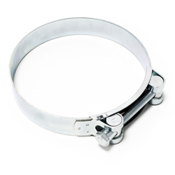 Fascette stringitubo a perno di snodo W1 acciaio zincato 24 mm Range di serraggio 122-130 mm en oferta