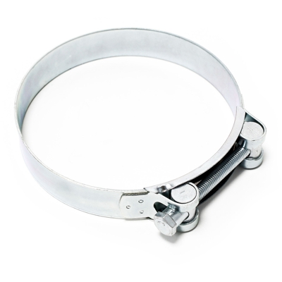 Fascette stringitubo a perno di snodo W1 acciaio zincato 24 mm Range di serraggio 122-130 mm