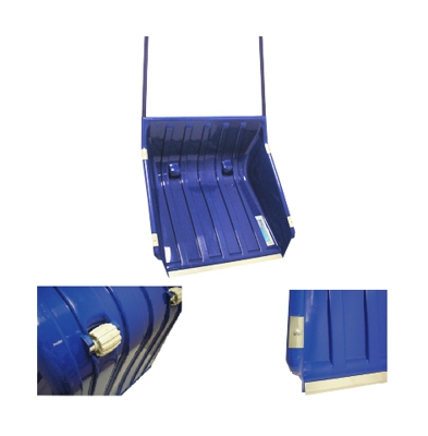 Pala neve a spinta con ruote