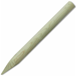 Asupermall - Pali Appuntiti Recinzione 16 pz 5x100cm in Legno Impregnato FSC en oferta