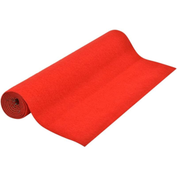 Erba Artificiale con Tacchetti 3x1,33 m Rosso - Rosso - Vidaxl precio