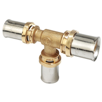 Raccordo a T ridotto a pressare 26/3X20/2X26/3 RM151Y086 - Giacomini