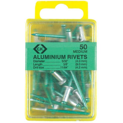 T3819A 412 Rivetto (Ø x L) 3.15 mm x 9 mm Alluminio Alluminio 50 pz. - C.k. en oferta