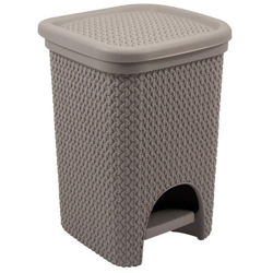 Pattumiera Intreccio Lt.6 Tortora precio